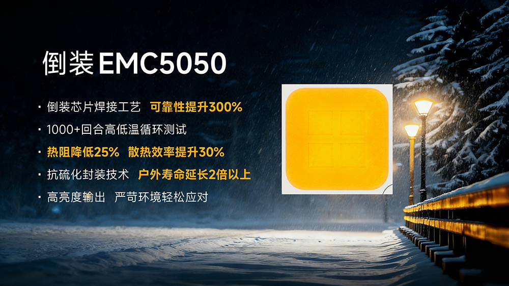 TYF同一方倒装EMC5050 极端环境的生存大师